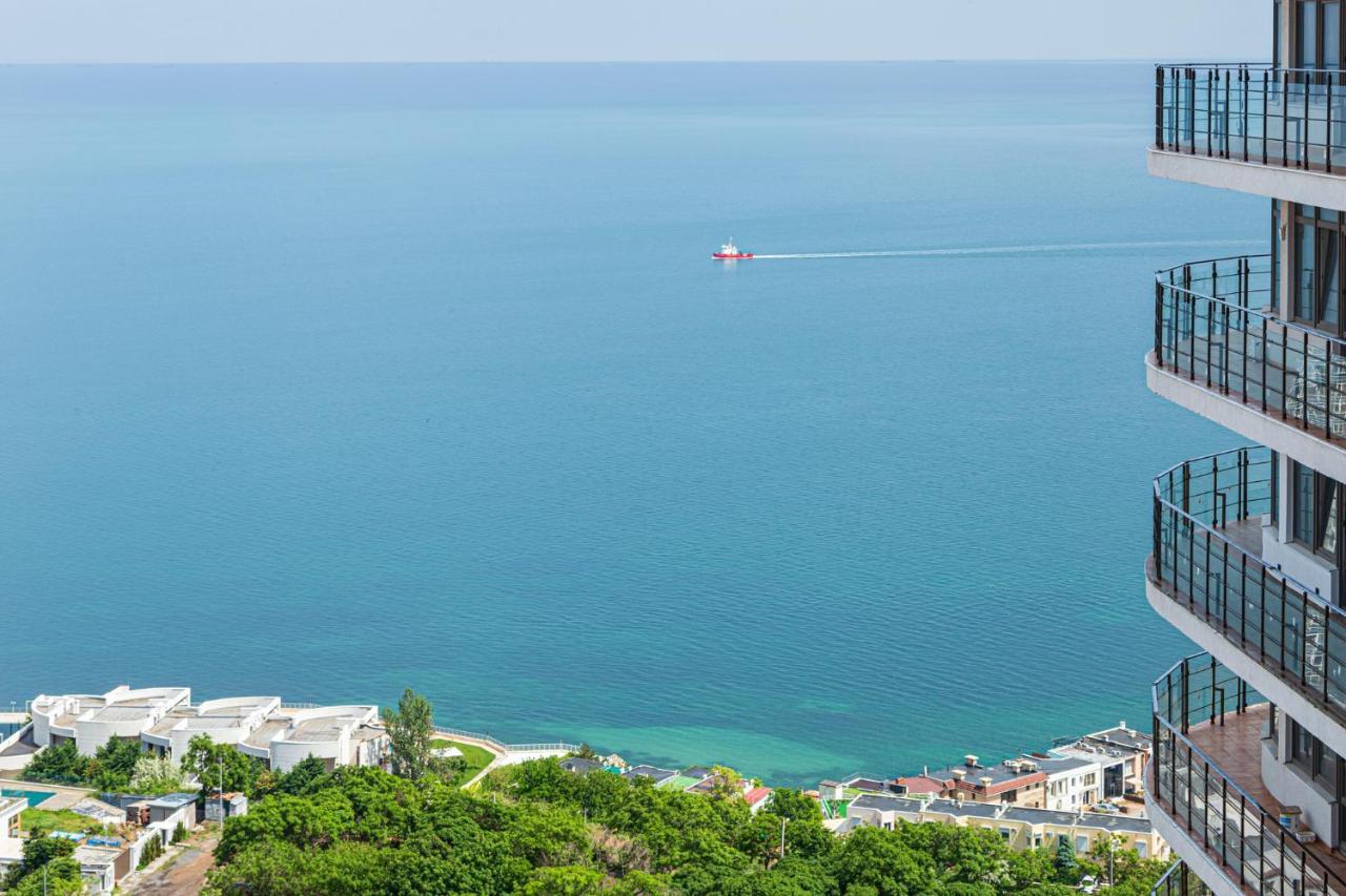 Level 24 - Sea & Sky View Apartment Odesa Exterior foto